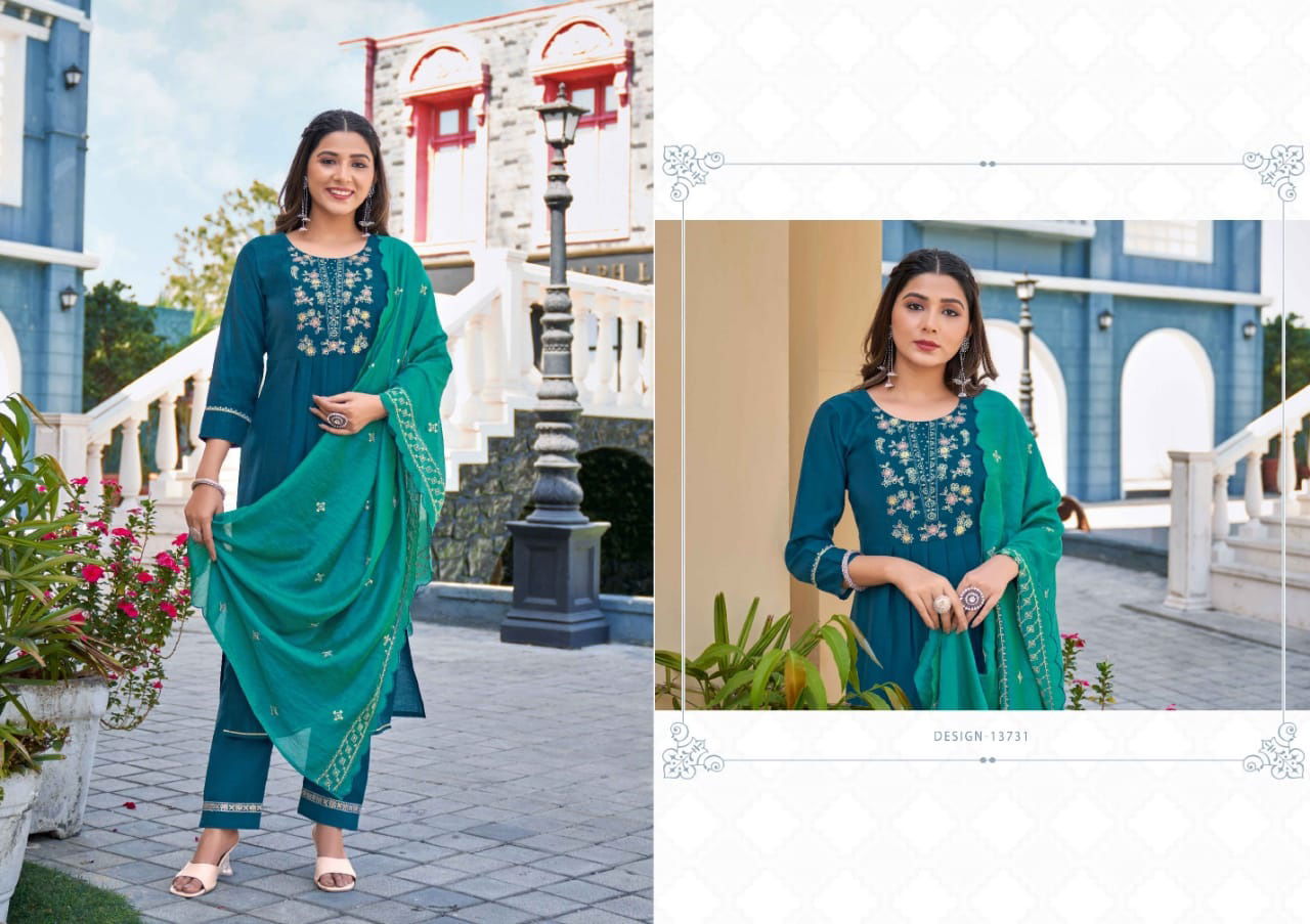 Kalaroop Nirupa  by kessi Redymade Salwar Suit Catalog